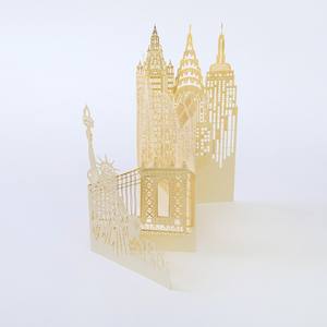 หรูหรา [8] กระโปรงแต่งงานลายดอกไม้ตัดด้วยยูวีการ์ดโพลีการ์ดอวยพรวันเกิดขอบคุณ jeantopia - Product Image 6