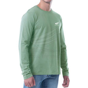 Chemises décontractées respirantes pour hommes, manches longues, 100% coton, style estival, pour adultes - Product Image 3