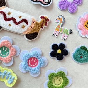 Parches Bordados Florales Botánicos, Diseño Personalizado con Hilo, Apliques Termoadhesivos para Chaquetas, Sombreros, Bolsos, Regalos, Decoración DIY - Product Image 2