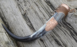Corne à boire Viking de haute qualité avec laiton dernière conception corne à boire Viking naturelle avec taille personnalisée au prix le plus bas - Product Image 3