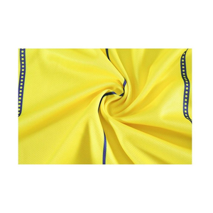 Men's Yellow Black V-Neck <b>Soccer</b> Jersey Short Sleeve Moisture Wicking Polyester Printed Apparel Regular Fit All Seasons - Product Image 2