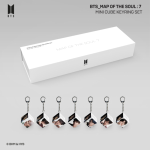 BTS MINI KEYRING CUBE 2x2 <b>MAP</b> OF THE SOUL 7 SET - Product Image 2