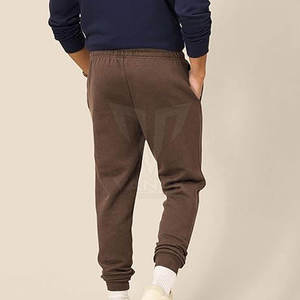 Pantalones Deportivos Marrones para Hombre, Cintura Elástica, Tejidos, Casuales, Transpirables, con Bolsillos Laterales, para Otoño - Product Image 5