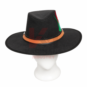 Sombreros de Vaquero de Cuero Directo de Fábrica, Sombreros de Rodeo de Piel de Vacuno Premium, Logotipo Personalizado, Pedidos al por Mayor para Marcas Mayoristas - Product Image 2