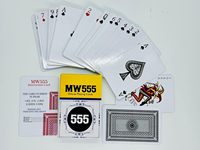 مجموعة أوراق اللعب المميزة من ماجيك وورلد MW 555 (أسود) |   سحر التكبير القريب |   مناسب للمبتدئين |   يتضمن التعليمات |   ورق