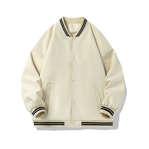 High Quality Custom Logo Casual Varsity <b>Jackets</b> Varsity Vintage Racing <b>Leather</b> Sleeves Chenille Embroidery Unisex <b>Jacket</b> - Product Image 5