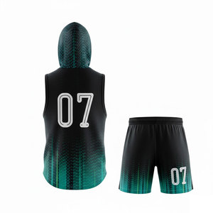 Nouvelle conception d'uniforme athlétique 7v7, tissu léger et respirant, parfait pour les entraînements et les matchs de football - Product Image 2