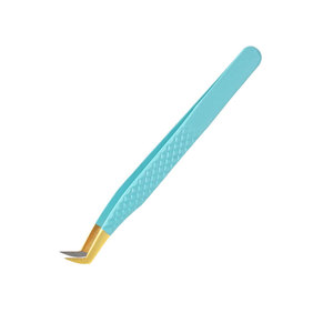Pinzas para Pestañas SAAR GLOBAL SURGICAL SGS-404 Ligeras de Acero Inoxidable Duradero con Empaque Personalizado para una Fácil Extensión de Pestañas - Product Image 1
