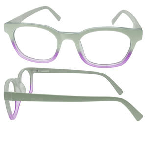 Nouvelles montures de lunettes carrées en plastique classiques et populaires pour hommes et femmes, vente en gros - Product Image 6