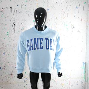 Sweat-shirts oversize à col montant GAME DAY, 450 GSM, avec broderie appliquée personnalisée, coupe ample, en molleton 100% coton French Terry - Product Image 1