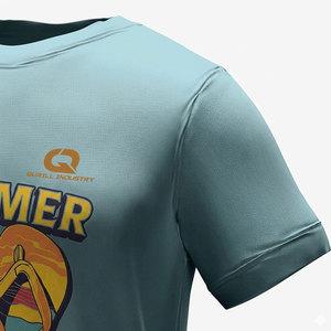 Camiseta Gráfica de Algodón para Hombre, Impresión Digital, 180 Gramos, Cuello Redondo, Manga Corta, Casual, Transpirable, Ecológica, para Adultos, Gran Venta - Product Image 5