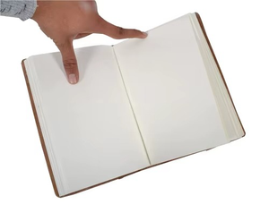 Classic A3 Antique Handmade Journal Notebook with New Design Classic <b>Leather</b> <b>Diary</b> Thread Sewing Saddle Stitching Spiral Binding - Product Image 6