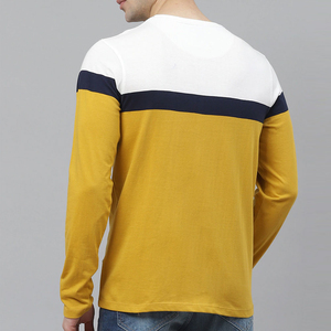 T-shirt homme manches longues, grande taille, design personnalisé, coton lourd, qualité supérieure, écologique, respirant, style décontracté. - Product Image 3