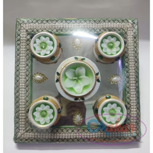 Ensemble de cadeaux de bougies rondes décoratives pour mariage et fête au meilleur prix de gros - Product Image 1