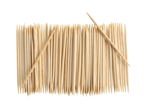 Premium Wooden Round <b>Toothpicks</b> with Storage Holder from durable smooth wood for safe and comfortable use. - Product Image 2