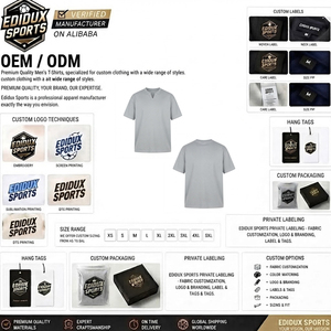 Camisetas de verano para hombre, tela de poliéster/algodón, camisetas para hombre de todas las tallas, camisetas personalizadas para hombre - Product Image 4