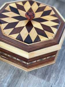 Wooden Roti Storage <b>Box</b> Chapati Hotpot Insulated Food <b>Container</b> Handmade Eco Friendly Kitchen Dining Serving Basket Style <b>Box</b> - Product Image 4