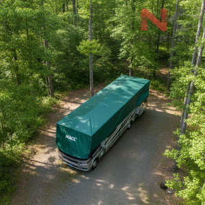 Bâche de protection hivernale pour toit de camping-car, imperméable, résistante à la neige, extra robuste, pour camping-car et motorhome, usage export - Product Image 1