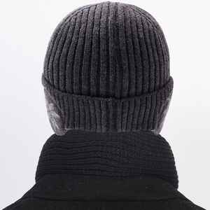Fleece Lined Breathable <b>Waterproof</b> Winter <b>Hat</b> and Scarf Combo Thermal Unisex Outdoor Beanie Set <b>for</b> Skiing Snow Sports Travel - Product Image 5