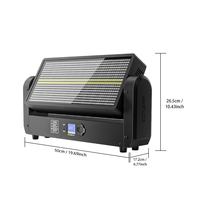 Projecteur stroboscopique RGB SHEHDS 200W 75CRI à commande sonore DMX 512 pour club et concert