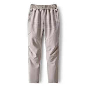 Men's Loose Straight Casual <b>Hip</b>-Hop Drawstring Sweatpants 100% Cotton Eco-Friendly Breathable Lightweight Premium Design - Product Image 6