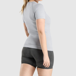 Camiseta de Mujer de Corte Holgado y Manga Corta, Estilo Casual, Moderna y a la Moda, de Longitud Regular - Product Image 3