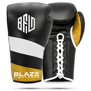 Guantes de Boxeo Profesionales con Cordones, de Cuero Genuino, para Entrenamiento de Sparring, MMA, Muay Thai y Kickboxing - Product Image 4