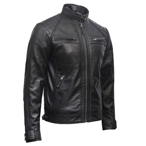 Fashion Designs Boys Classic <b>Jacket</b> Leather <b>Jacket</b> for Men <b>Slim</b> <b>Fit</b> Leather <b>jacket</b> for men - Product Image 3
