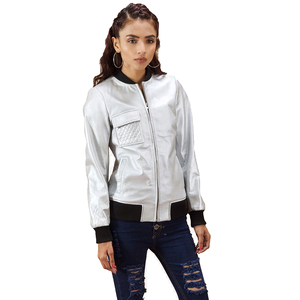 <b>Smart</b> Casual Outfit <b>Women</b> Leather <b>Jacket</b> Trendy Winter Collection <b>Women</b> Leather <b>Jacket</b> for sale - Product Image 3