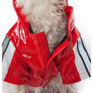 Impermeabile Regolabile in PVC per Animali Domestici, Design Riflettente e Luminoso per il Tuo Amico Peloso - Product Image 4