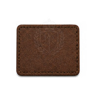 Écussons en cuir personnalisés de qualité supérieure, étiquettes à logo gaufré, accessoires vestimentaires durables et personnalisés pour les commandes en gros