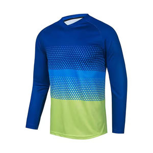 Maillot de cyclisme professionnel personnalisé unisexe grande taille à manches longues pour l'été, vêtements de sport VTT et route à séchage rapide - Product Image 4