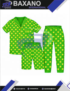 Ensemble de pyjama en satin à pois Chi Eta Phi Sorority, tunique respirante pour la saison d'automne, pour les membres de la sororité CEPhi - Product Image 4
