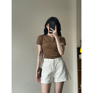 Culottes courtes pour femmes, best-seller, taille haute, respirantes, brodées, style coréen, qualité supérieure, service ODM d'usine vietnamienne - Product Image 2