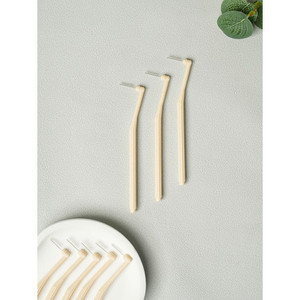 Juego de 8 Cepillos Interdentales de Acero Inoxidable Tipo L de 0.9mm, Modelo Daiso2379 - Product Image 1