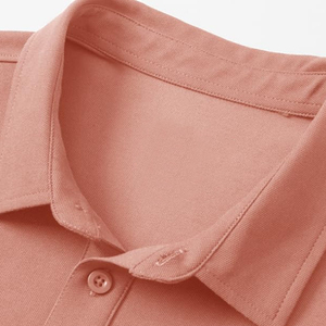 Casual Solid Canvas 100% Cotton Breathable Custom Color Men's for Shirts-Stylish & Comfortable Wholesale 2026 New Custom - Product Image 4