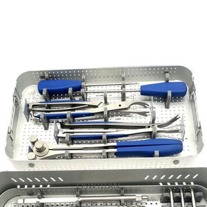 Kit de Instrumentos Ortopédicos de Alta Calidad para Columna Vertebral y Extremidades Inferiores, Juego de Instrumentos Quirúrgicos de Acero Inoxidable Alemán, Certificado CE ISO - Product Image 3