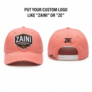หมวกแก๊ปตาข่ายโพลีเอสเตอร์/ผ้าฝ้ายกันน้ำคุณภาพพรีเมียม Zaini Enterprises 220 GSM สีขาว ห้าชิ้น ตกแต่งด้วยคริสตัล - Product Image 1