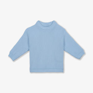 เสื้อสเวตเตอร์เด็กเล็กแบบคอวี ผลิตจากผ้าฝ้าย 100% รับผลิตแบบ ODM & OEM  ถักด้วยเครื่องจักร เป็นมิตรต่อสิ่งแวดล้อม ส่งออกจากเวียดนาม ขายส่ง - Product Image 2