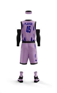 Uniforme de baloncesto personalizado diseño de sublimación reversible equipo de baloncesto juvenil uniforme - Product Image 4