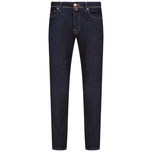 Jean en denim tricoté coupe droite pour homme, délavé, taille mi-haute, déchiré et usé, respirant, séchage rapide, style urbain, vente en gros - Product Image 1