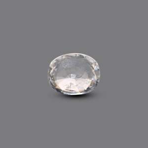 Handcrafted 6.8 Carat White Cubic Zirconia Loose Gemstone for Fine Jewelry - Product Image 2