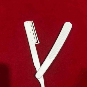 Custom Logo Clear Handle Barber Straight Razor Stainless Steel Shaving Razor <b>Men</b> Manual Shaver Folding Cutthroat Razor Single - Product Image 3