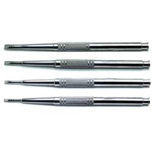 Astrin Surgical Dental Ridge <b>Chisels</b> with Mead Mallet 5-Piece Bone Splitting Surgical Implant Instruments Set for Precision - Product Image 2