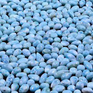 Cabujones de Piedra Preciosa Larimar Natural al por Mayor, Piedras Sueltas para Joyería, 7X7X4 mm 15x7x4mm 2.5 Ct Promedio - Product Image 6