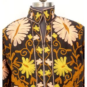 Vestes Cotrise Unisexe Brodé en Coton Respirant à Séchage Rapide et Écologique pour l'Automne – Modèle Ethnique Classique – Vente en Gros - Product Image 2