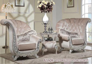 Chaise à baldaquin en teck doré de style baroque français moderne avec tabouret, ensemble de baldaquin sculpté personnalisable et durable pour salon de luxe - Product Image 4