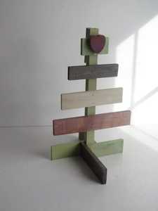 Ornement de Noël en bois écologique, décoration suspendue artisanale en bois naturel pour la décoration des fêtes - Product Image 3