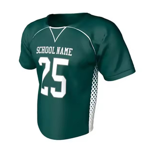 Uniformes de Lacrosse Personalizados, Nuevo Diseño, Logotipo Totalmente Personalizable, Uniforme de Lacrosse Unisex Sublimado, Transpirable, de Poliéster, con Logotipo Impreso - Product Image 5