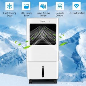 Ventilatore Raffrescatore Evaporativo Portatile 3 in 1 con Telecomando, Climatizzatore Indipendente a Risparmio Energetico - Product Image 5